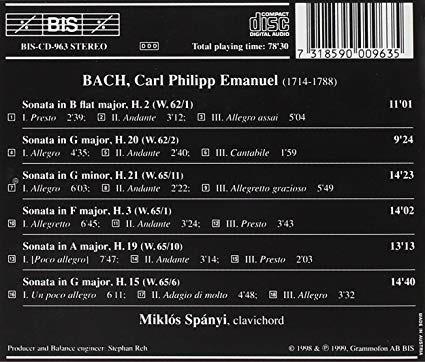 Musica per strumento a tastiera solo vol.4 - CD Audio di Carl Philipp Emanuel Bach - 2