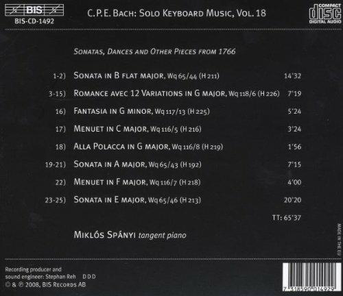 Musica per strumento a tastiera solo vol.8 - CD Audio di Carl Philipp Emanuel Bach - 2