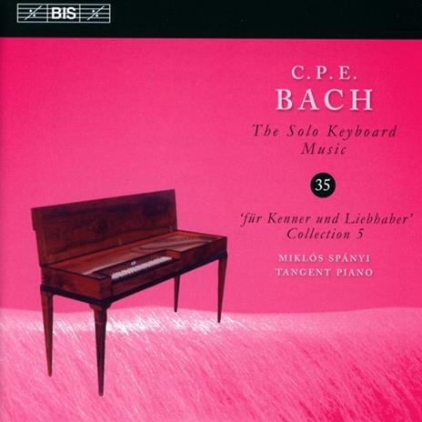 Musica per strumento a tastiera solo vol.35 - SuperAudio CD di Carl Philipp Emanuel Bach