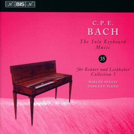 Musica per strumento a tastiera solo vol.35 - SuperAudio CD di Carl Philipp Emanuel Bach
