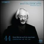 Cantate vol.44 - SuperAudio CD ibrido di Johann Sebastian Bach,Masaaki Suzuki,Bach Collegium Japan