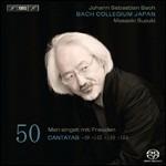 Cantate vol.50. Man Singet Mit Freuden - SuperAudio CD ibrido di Johann Sebastian Bach,Masaaki Suzuki,Bach Collegium Japan