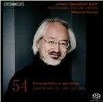 Cantate vol.54 - SuperAudio CD ibrido di Johann Sebastian Bach