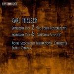 Symphonies No. 2 & 6 - SuperAudio CD di Carl August Nielsen