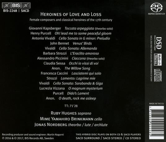 Heroines Of Love And Loss - CD Audio di Ruby Hughes - 2