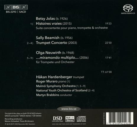 Stories. Concerti per tromba - SuperAudio CD di Martyn Brabbins,Malmö Symphony Orchestra - 2