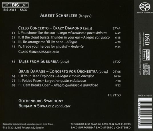 Tales from Suburbia - SuperAudio CD di Albert Schnelzer - 2