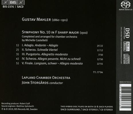 Sinfonia n.10 - SuperAudio CD di Gustav Mahler - 2