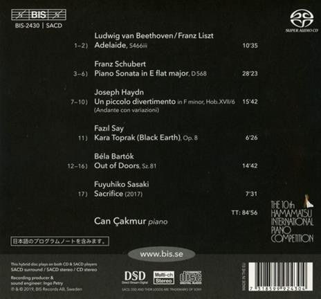 Piano Recital - SuperAudio CD di Can Çakmur - 2