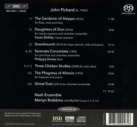 The Gardener Of Aleppo - SuperAudio CD di Martyn Brabbins,John Pickard - 3