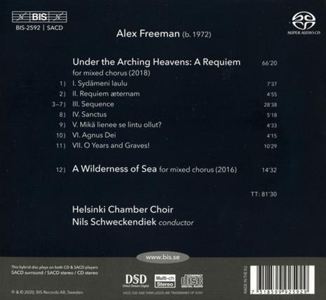 Under the Arching Heavens: a Requiem - CD Audio di Alex Freeman - 2