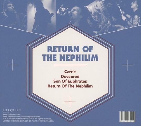 Return of the Nephilim - CD Audio Singolo di Exeloume - 2