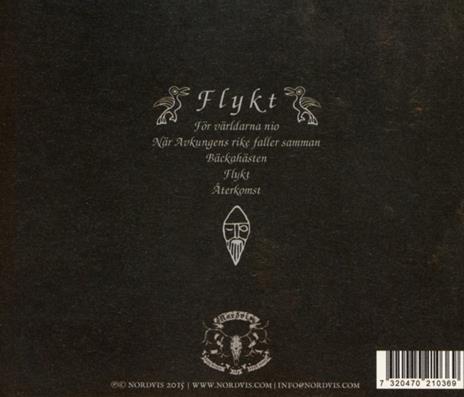 Flykt - CD Audio di Forndom - 2