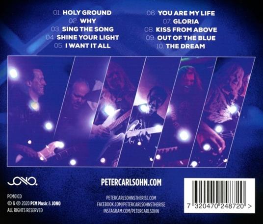 Out Of The Blue - CD Audio di Peter Carlsohn's The Rise - 2