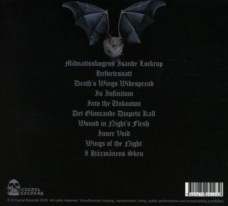 Deaths Wings Widespread - CD Audio di Grafvitnir - 2
