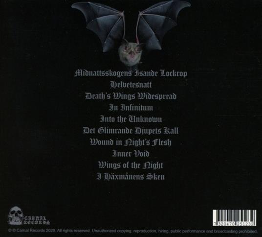 Deaths Wings Widespread - CD Audio di Grafvitnir - 2