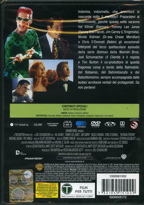 Batman Forever di Joel Schumacher - DVD - 2