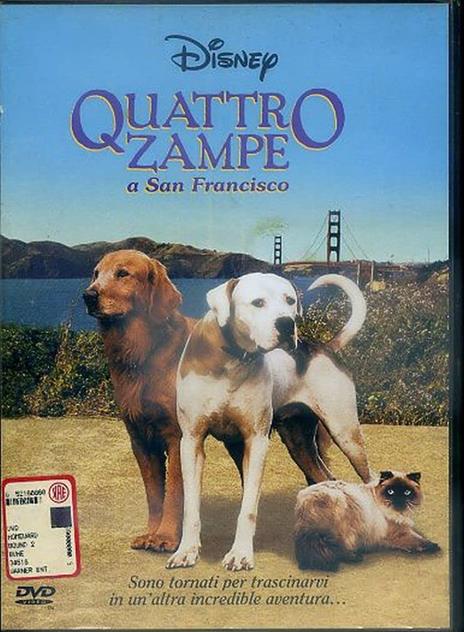 Quattro zampe a San Francisco (DVD) di David R. Ellis - DVD