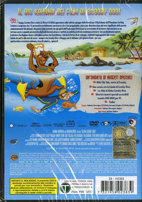 Aloha, Scooby-Doo! di Tim Maltby - DVD - 2