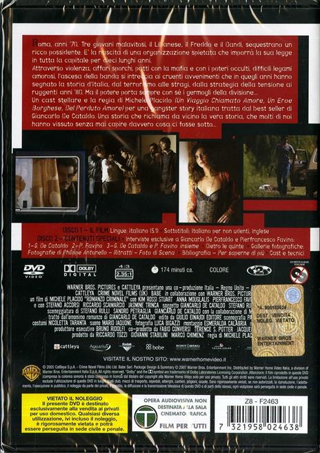 Romanzo criminale (2 DVD) di Michele Placido - DVD - 2