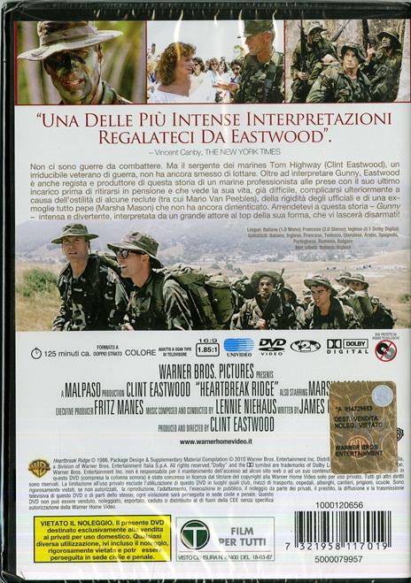 Gunny di Clint Eastwood - DVD - 2