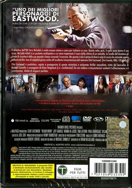 Debito di sangue di Clint Eastwood - DVD - 2