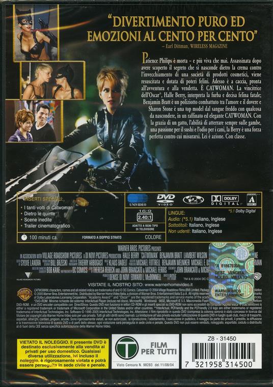 Catwoman (DVD) di Pitof - DVD - 2