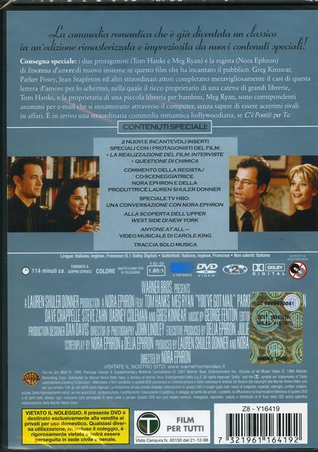 C'è posta per te<span>.</span> Edizione deluxe di Nora Ephron - DVD - 2