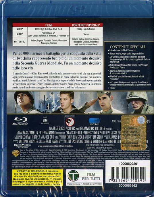 Flags of Our Fathers di Clint Eastwood - Blu-ray - 2