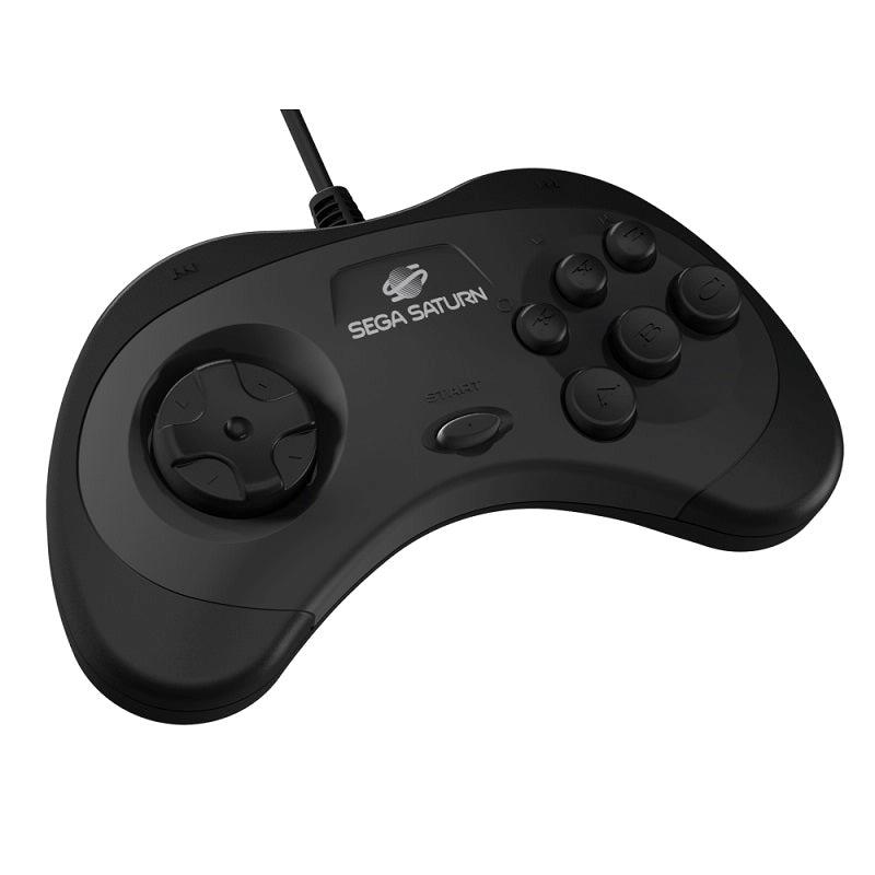 Retro-Bit Sega Saturn Usb Pad NERO Not Machine Specific Mac OS X, Windows 7
