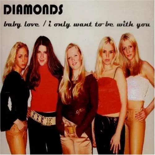 Baby Love / I Only Want To Be With You - CD Audio di Diamonds