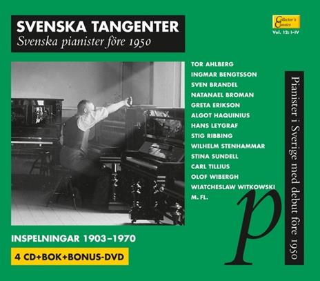Swedish Pianists 1903-1970 (4 Cd & Dvd) - CD Audio + DVD