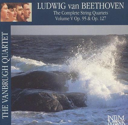Beethoven Stråkkvartett Vol 5 - CD Audio di Vanbrugh Quartet