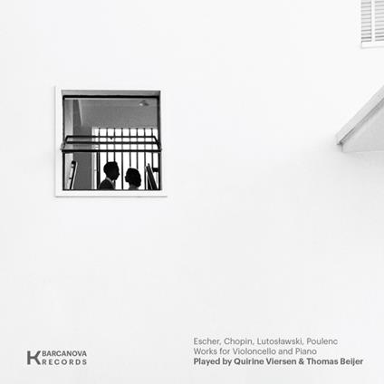 Works For Violoncello And Piano. Musiche di Escher, Chopin, Lutoslawski, Poulenc - Vinile LP di Thomas Beijer,Quirine Viersen