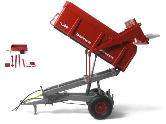 Brimont BB8 Trailer Rimorchio Per Cereali 1:32 Model REPLI068