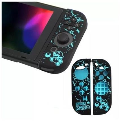 Custodia protettiva in silicone (blue) Joy-Con Switch