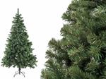 Albero di Natale artificiale Stelvio con 820 rami folti altezza 1,80 metri
