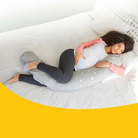 Cuscino Per La Gravidanza E L'allattamento Grigio 101035260 - 4