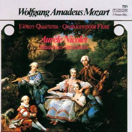 Flotenquartette - CD Audio di Wolfgang Amadeus Mozart