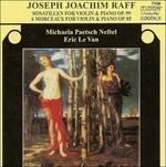6 Pezzi per Violino e Pianoforte Op.85 - CD Audio di Joseph Joachim Raff
