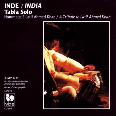 India. Tabla Solo - CD Audio