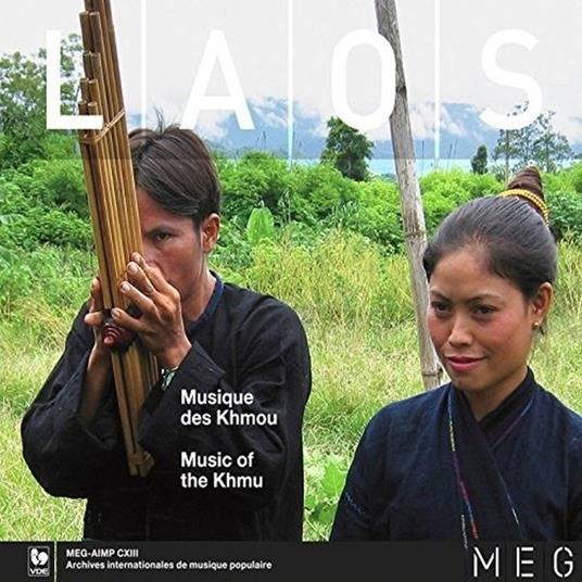 Laos. Music of the Khmu - CD Audio