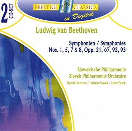 Sinfonie n.1, n.5, n.7, n.8 - CD Audio di Ludwig van Beethoven,Libor Pesek