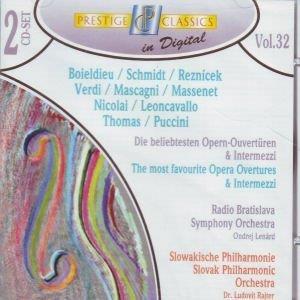 Opera Overtures & Intermezzi - CD Audio