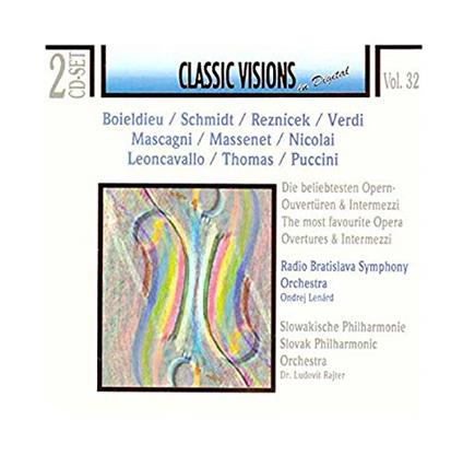 Opera Overtures and Intermezzi - CD Audio