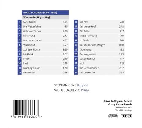 Winterreise - CD Audio di Franz Schubert - 2