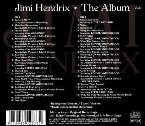Album - CD Audio di Jimi Hendrix - 2