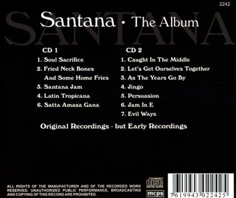 Album - CD Audio di Santana - 2