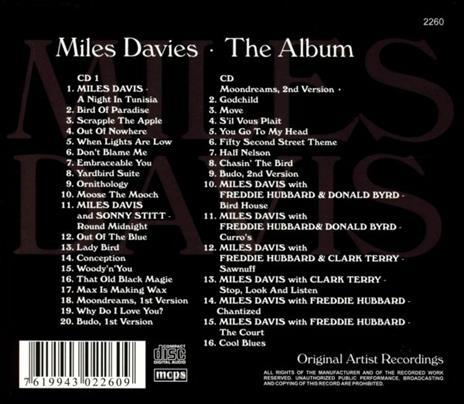Album - CD Audio di Miles Davis - 2