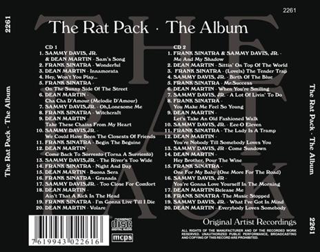Album - CD Audio di Rat Pack - 2